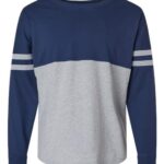 Women's Pom Pom Long Sleeve Jersey T-Shirt