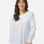 Women's Pom Pom Long Sleeve Jersey T-Shirt