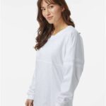 Women's Pom Pom Long Sleeve Jersey T-Shirt