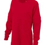 Women's Pom Pom Long Sleeve Jersey T-Shirt