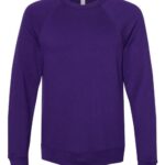 Unisex Sponge Fleece Raglan Crewneck Sweatshirt