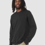Unisex Sponge Fleece Raglan Crewneck Sweatshirt