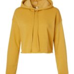 Women's Crop Fleece Hoodie Sweatshirt