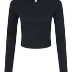 Women's Micro Rib Long Sleeve Baby Tee