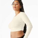 Women's Micro Rib Long Sleeve Baby Tee