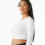 Women's Micro Rib Long Sleeve Baby Tee
