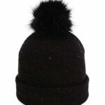 The Montage Pom Cuffed Beanie