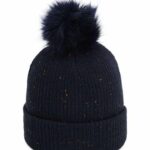 The Montage Pom Cuffed Beanie