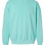 Unisex Garment-Dyed Lightweight Fleece Crewneck Sweatshirt