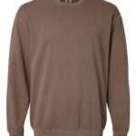Unisex Garment-Dyed Lightweight Fleece Crewneck Sweatshirt