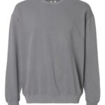 Unisex Garment-Dyed Lightweight Fleece Crewneck Sweatshirt