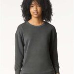 Unisex Garment-Dyed Lightweight Fleece Crewneck Sweatshirt