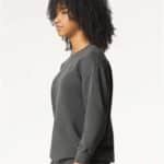 Unisex Garment-Dyed Lightweight Fleece Crewneck Sweatshirt
