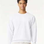 Unisex Garment-Dyed Lightweight Fleece Crewneck Sweatshirt