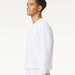 Unisex Garment-Dyed Lightweight Fleece Crewneck Sweatshirt