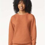 Unisex Garment-Dyed Lightweight Fleece Crewneck Sweatshirt