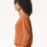 Unisex Garment-Dyed Lightweight Fleece Crewneck Sweatshirt