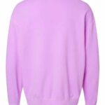 Unisex Garment-Dyed Lightweight Fleece Crewneck Sweatshirt