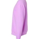 Unisex Garment-Dyed Lightweight Fleece Crewneck Sweatshirt