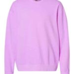 Unisex Garment-Dyed Lightweight Fleece Crewneck Sweatshirt