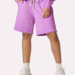 Unisex Garment-Dyed Lightweight Fleece Sweat Shorts
