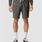Unisex Garment-Dyed Lightweight Fleece Sweat Shorts