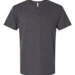Unisex CVC Henley Tee