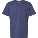 Unisex CVC Henley Tee