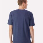 Unisex CVC Henley Tee