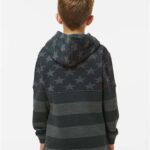 Youth Triblend Fleece Hooded Sweatshirt