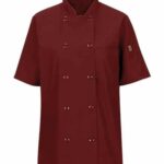 Women's Mimix™ Short Sleeve Chef Coat with OilBlok