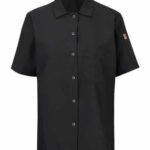 Women's Mimix™ Short Sleeve Cook Shirt with OilBlok