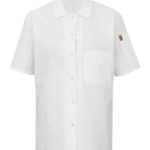 Women's Mimix™ Short Sleeve Cook Shirt with OilBlok