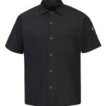 Mimix™ Short Sleeve Cook Shirt with OilBlok