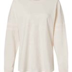 Women's Pom Pom Long Sleeve Jersey T-Shirt