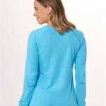 Women's Solid Preppy Patch Long Sleeve T-Shirt
