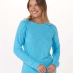 Women's Solid Preppy Patch Long Sleeve T-Shirt