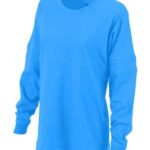 Women's Pom Pom Long Sleeve Jersey T-Shirt