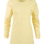 Women's Pom Pom Long Sleeve Jersey T-Shirt
