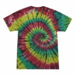 Unisex Festival Tie-Dyed Burnout T-Shirt