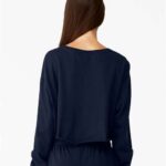 Women's FWD Fashion Crop Long Sleeve Tee