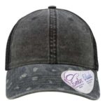 Women's Printed Bill with Mesh Back Cap