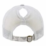 Women's Printed Bill with Mesh Back Cap