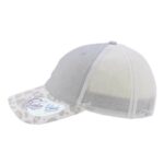 Women's Printed Bill with Mesh Back Cap