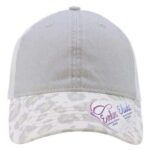 Women's Printed Bill with Mesh Back Cap