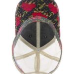 Women's Printed Bill with Mesh Back Cap