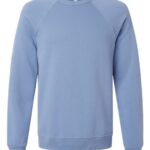 Unisex Sponge Fleece Raglan Crewneck Sweatshirt