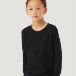 Youth Heather CVC Long Sleeve Tee