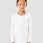 Youth Heather CVC Long Sleeve Tee