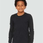 Youth Heather CVC Long Sleeve Tee